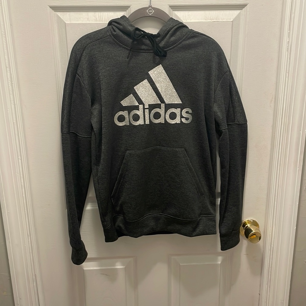 NWT Adidas sparkle logo sweatshirt